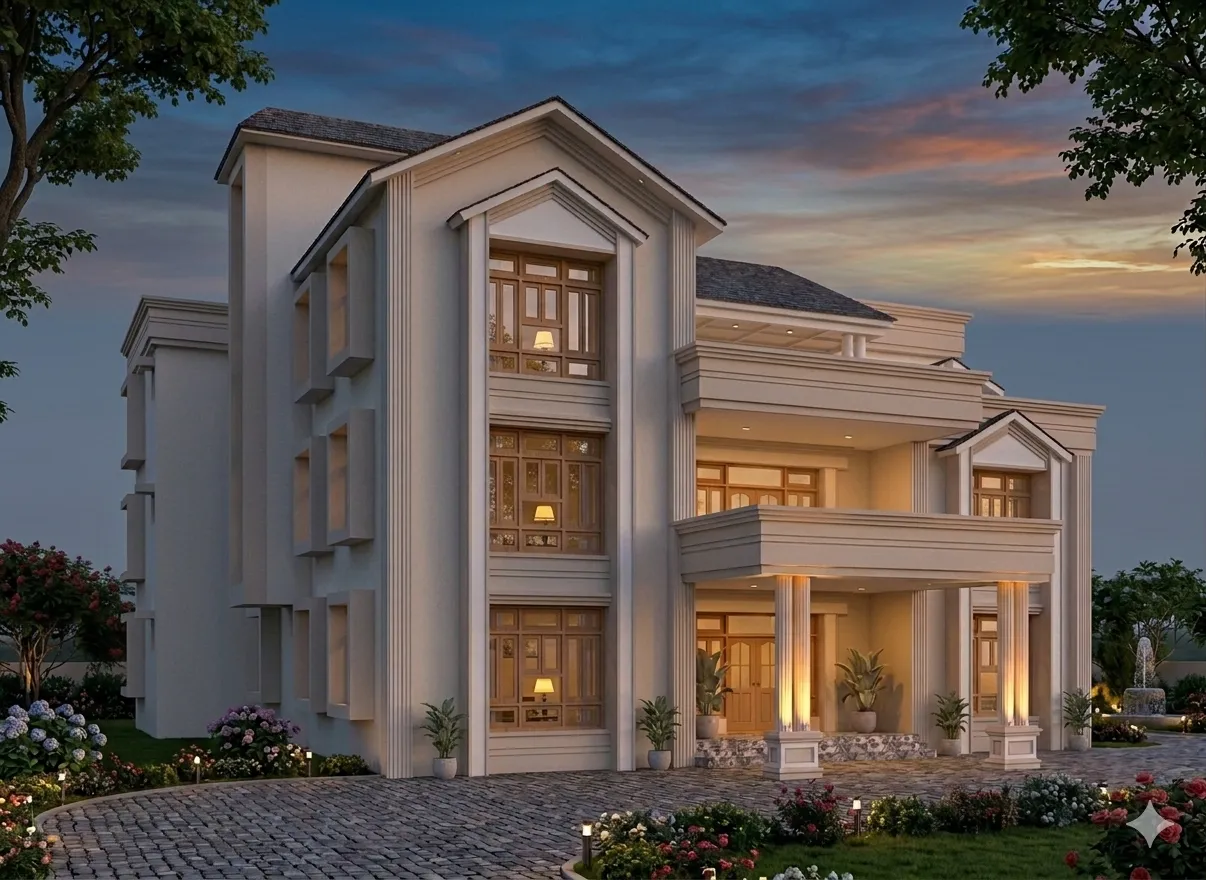 Classical Courtyard Villa