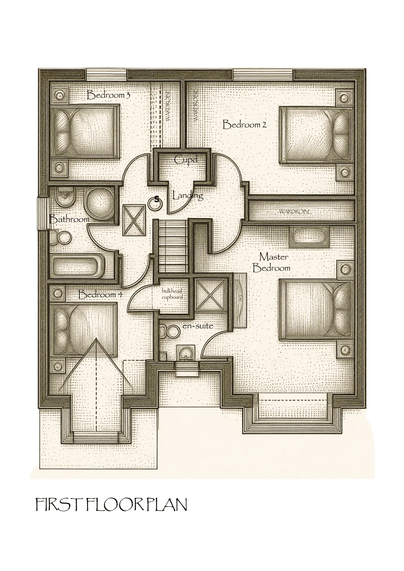 Suburban Residence, Middlesbrough — floor plan 2