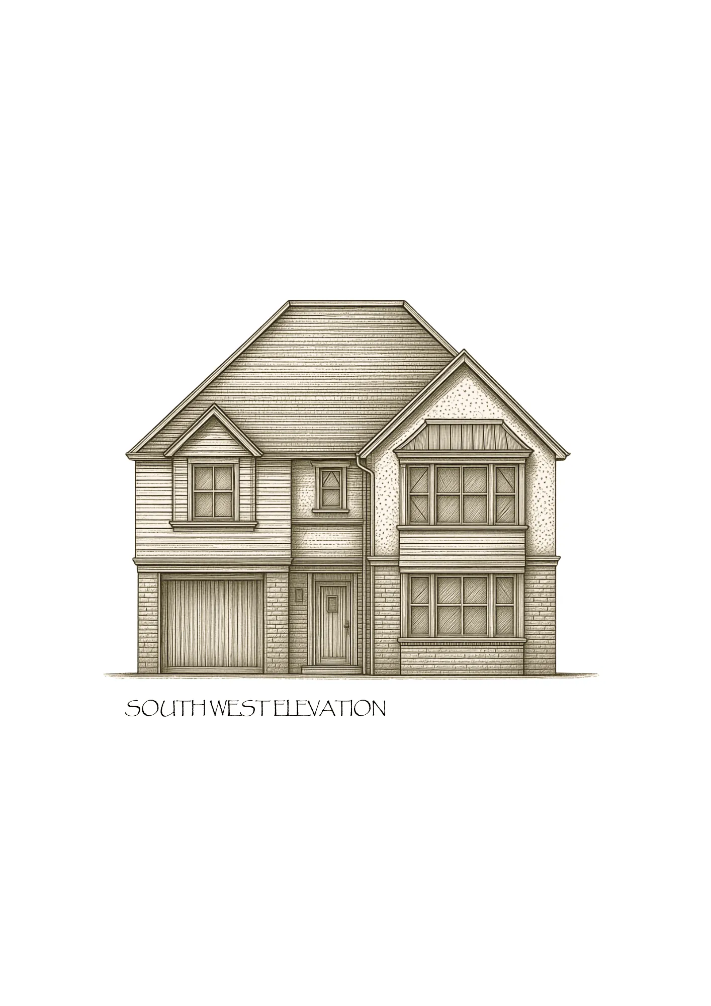 Suburban Residence, Middlesbrough — floor plan 6