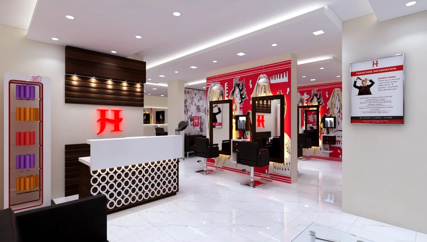Javed Habib Salon, Hazratganj — cam 2
