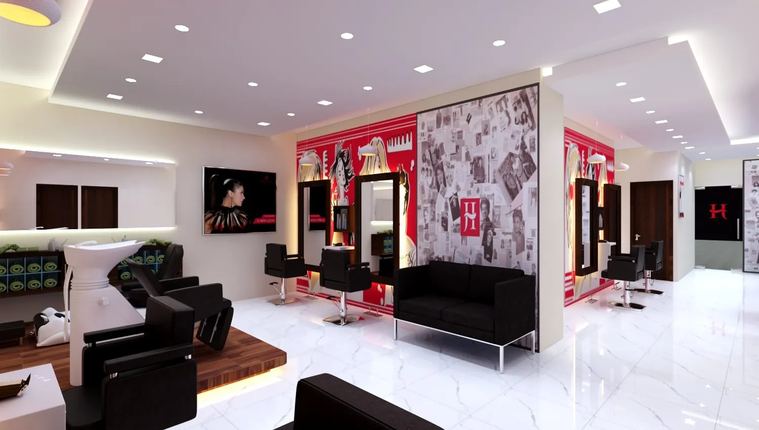 Javed Habib Salon, Hazratganj