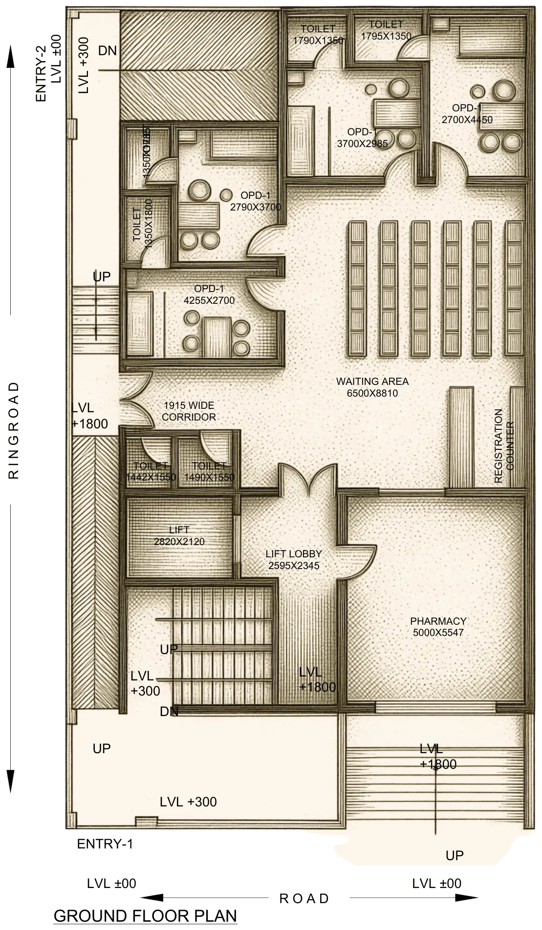 CNS Blood Bank — cns blod bank building g floor