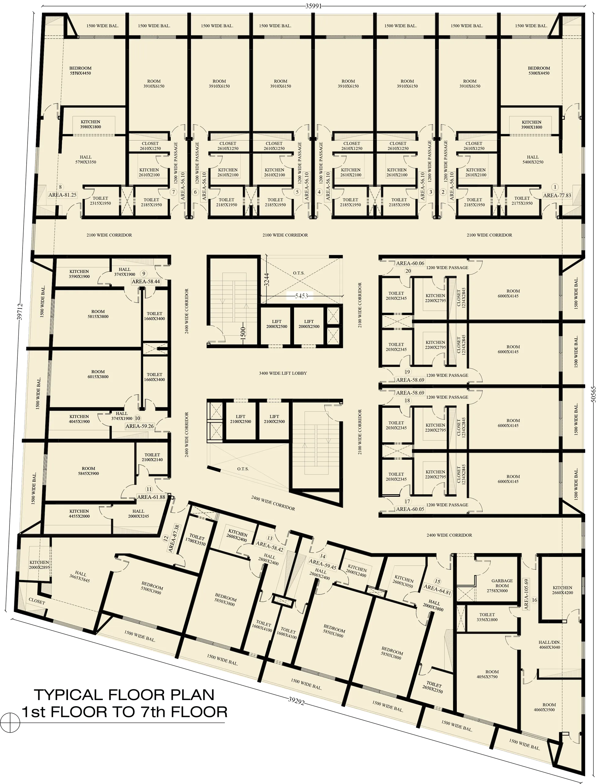 Mixed-Use Tower, Rolla — master site plan