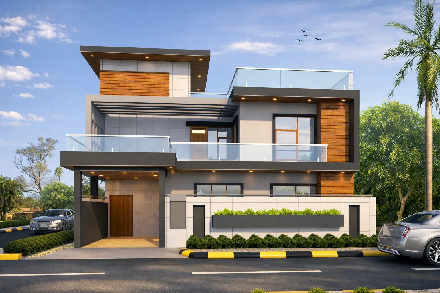 Villa at Woodland Garden Township — render 2
