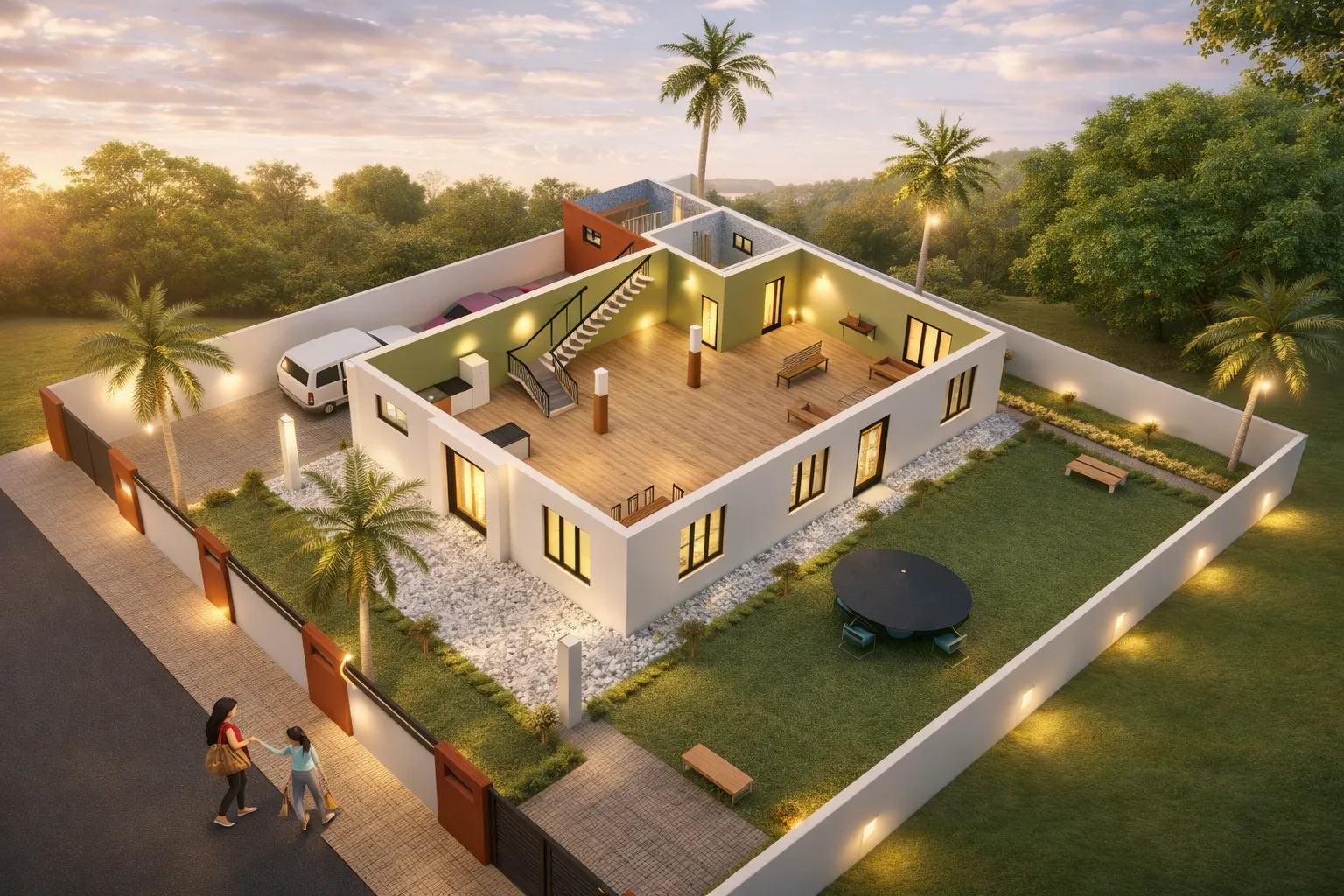 Residence, South Africa — render 2