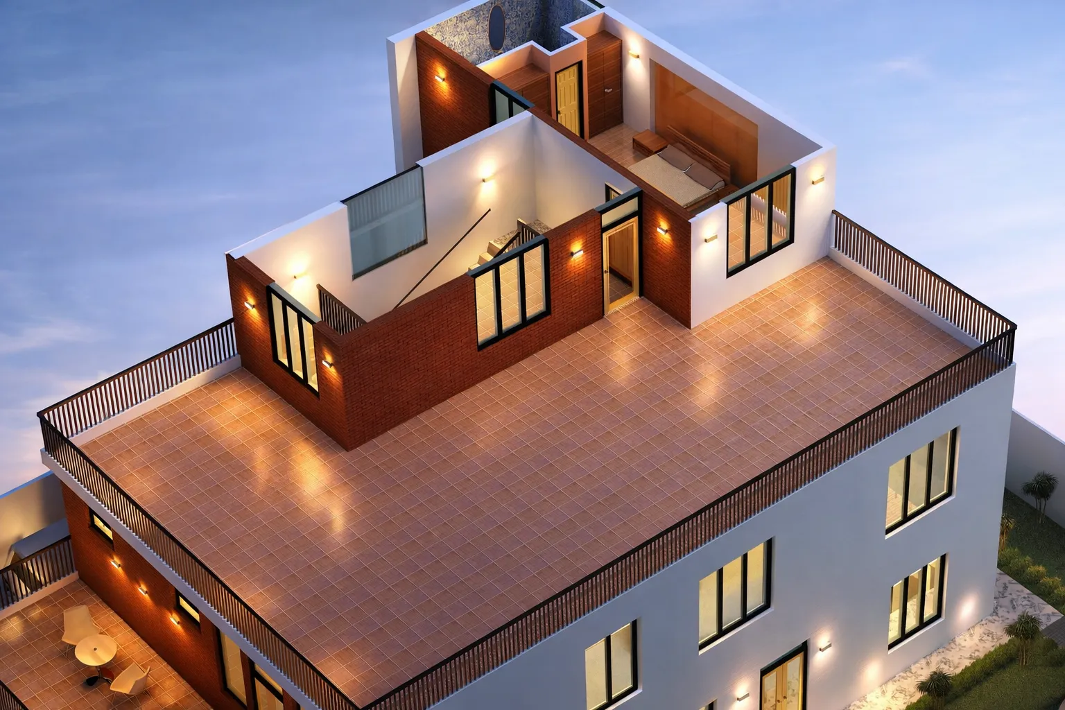 Residence, South Africa — render 4
