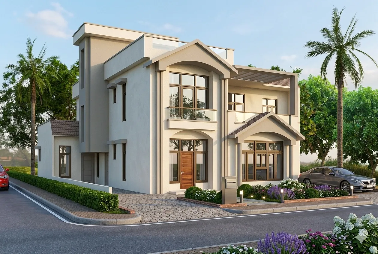 Neoclassical Residence, Eldico Towne — sanjay 2